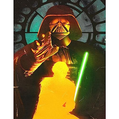 NAIMOER Star Wars Diamond Painting Kits für Erwachsene Kinder, 5D Diamant Painting Bilder Erwachsene, Diamond Painting Bilder Kinder Malerei Set für Home Dekor 30x40cm NAIMOER Star Wars Diamond Painting Kits für Erwachsene Kinder, 5D Diamant Painting Bilder Erwachsene, Diamond Painting Bilder Kinder Malerei Set für Home Dekor 30x40cm von NAIMOER