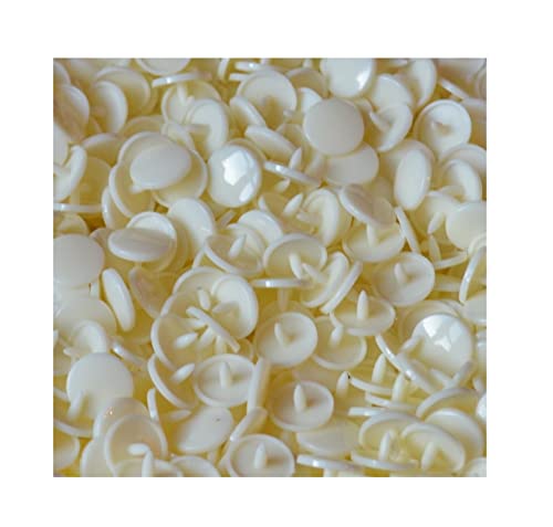 NAINA`S Druckknöpfe Nähfrei Snaps 100 Set Elfenbein DIY Basteln Nähzubehör Druckknopf Buttons NAINA`S Druckknöpfe Nähfrei Snaps 100 Set Elfenbein DIY Basteln Nähzubehör Druckknopf Buttons von NAINA`S