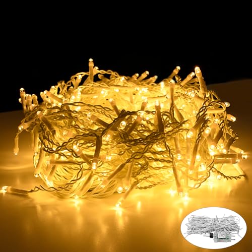 NAIZY Lichterkette 15m 600LEDs Eisregen Lichterkette Warmweiß Lichtervorhang mit 8 Leuchtmodi Speicherfunktion Lichtervorhang IP44 Wasserdicht Weihnachtsbeleuchtung Deko für Innen-Außen NAIZY Lichterkette 15m 600LEDs Eisregen Lichterkette Warmweiß Lichtervorhang mit 8 Leuchtmodi Speicherfunktion Lichtervorhang IP44 Wasserdicht Weihnachtsbeleuchtung Deko für Innen-Außen von NAIZY