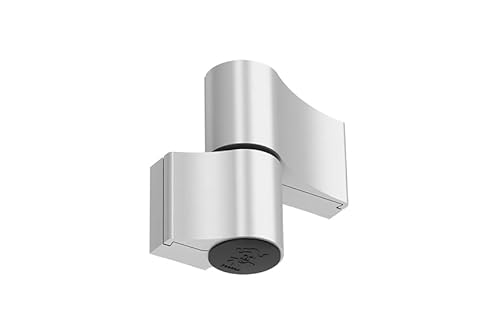 NAJDER Aluminium-Türscharnier - Jocker Typ - Aufschraubband - Doppelscharnier - Scharnier - für Türen - 1 Stück -Montageabstand 67mm - Silber von NAJDER