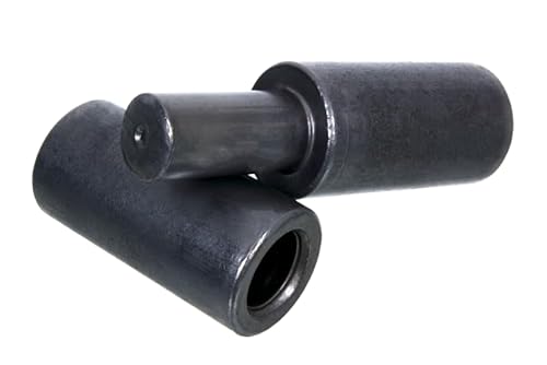 NAJDER Gedrehte Scharnier für Türen und Flügeltore Ø16 x 70 mm, Anschweißscharnier, Anschweißbandrolle ohne Kugel, Torband, Anschweissband, Türscharnier zum anschweißen (10 Stück) von NAJDER