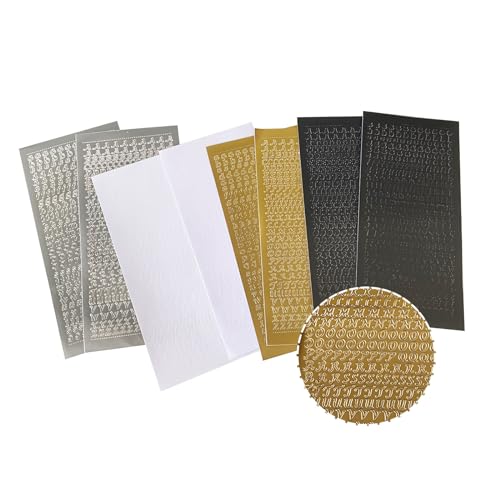 namix 8 Bilder Wachsbuchstaben für Kerzen,Sticker Buchstaben-Set,Klebebuchstaben Wachsbuchstaben für kerzen,für Kerzen zur Taufe Kommunion Hochzeit Guka-Dekoration Klebebuchstaben Gold namix 8 Bilder Wachsbuchstaben für Kerzen,Sticker Buchstaben-Set,Klebebuchstaben Wachsbuchstaben für kerzen,für Kerzen zur Taufe Kommunion Hochzeit Guka-Dekoration Klebebuchstaben Gold von NAMIX