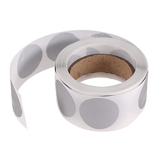 NAMOARLY 1 Rolle 300 Stück Etikettenaufkleber Für Geschenkaufkleber Etiketten Vinyl Weiß Verpackung Mattes Papier Etiketten Aufkleber Verpackungsaufkleber Hochzeit Glänzende von NAMOARLY
