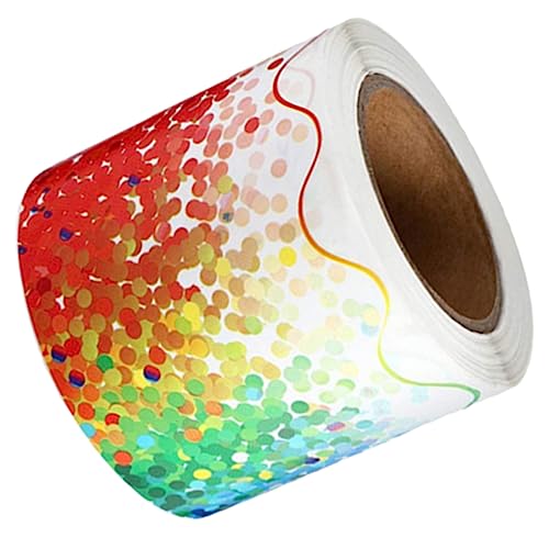 NAMOARLY 1 Rolle Dekorative Randaufkleber Wellenrand Papier Wasserfest für Pinnwand DIY Projekte und Bastelarbeiten im Klassenzimmer Büro oder Zuhause von NAMOARLY