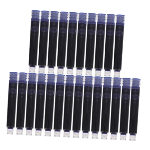 NAMOARLY 1 Satz 200 Stück Tintenbeutel (f) tintenkonverter stiftemappe stahlstifte fountain pen ink Nachfüllungen für Tintenstifte schwarze Tinte Inc. Ersatz für Füllfederhalter Plastik von NAMOARLY