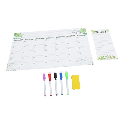 NAMOARLY 1 Satz Monatliche Zeitplantafeln Whiteboard-kalender Für Den Kühlschrank Trockenlöschkalender Für Die Küche Notizblock Magnet Schule Kühlschrankplaner Löschbar Papier Light Green NAMOARLY 1 Satz Monatliche Zeitplantafeln Whiteboard-kalender Für Den Kühlschrank Trockenlöschkalender Für Die Küche Notizblock Magnet Schule Kühlschrankplaner Löschbar Papier Light Green von NAMOARLY