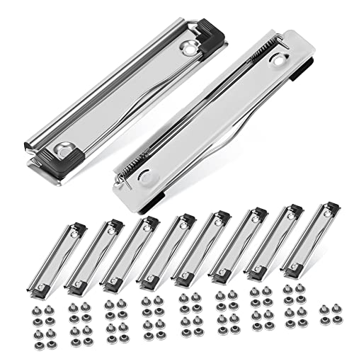 NAMOARLY 10 Stück Datenordner Inhaber Zwischenablage Schule montierbare Clips Zeichnung papierklammer paperclips metallclips Klemmbrettklammern aus Metall Clips für Dokumenttafeln Silver NAMOARLY 10 Stück Datenordner Inhaber Zwischenablage Schule montierbare Clips Zeichnung papierklammer paperclips metallclips Klemmbrettklammern aus Metall Clips für Dokumenttafeln Silver von NAMOARLY