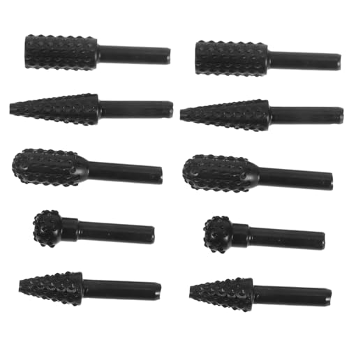 NAMOARLY 10 Stück Holzbearbeitungsdatei Rotationsfeile Für Metall Rotierende Bits Holzarbeitwerkzeuge Polierwerkzeug Aus Metall Schnitzbits Grat Schneiden Bohrwerkzeuge Stahl Black NAMOARLY 10 Stück Holzbearbeitungsdatei Rotationsfeile Für Metall Rotierende Bits Holzarbeitwerkzeuge Polierwerkzeug Aus Metall Schnitzbits Grat Schneiden Bohrwerkzeuge Stahl Black von NAMOARLY