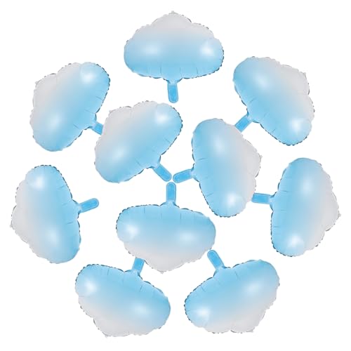 NAMOARLY 10 Stück Weiße Wolkenballons Aus Aluminiumfolie Dekoration Wolkenballons Ballons Aus Aluminiumfolie Weiße Ballons Folienballons Feierballons Foto Requisiten NAMOARLY 10 Stück Weiße Wolkenballons Aus Aluminiumfolie Dekoration Wolkenballons Ballons Aus Aluminiumfolie Weiße Ballons Folienballons Feierballons Foto Requisiten von NAMOARLY