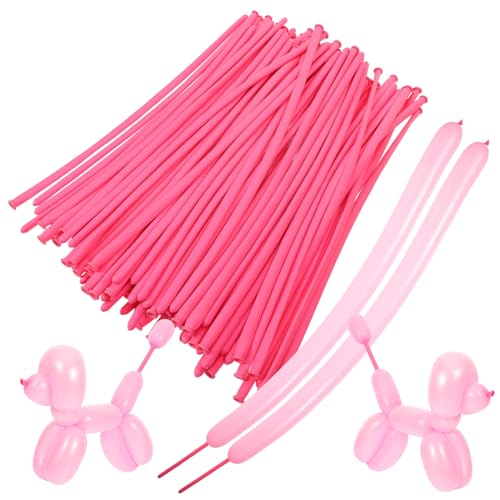 NAMOARLY 100 Stück Lange, Sich Drehende Luftballons, Diy-spaß, Sich Drehende Luftballons, Handgefertigte Latex-luftballons Für Die Tiermodellierung von NAMOARLY