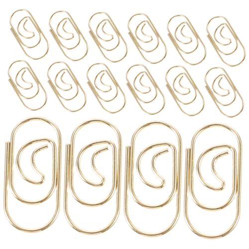 NAMOARLY 100 Stück kleine Büroklammern büroartikel büromaterial Schreibwaren office supplies hochzeitsdeko bastelset dekorative Banknotenklemme Multi-Gebrauchspapierclips Metall Golden NAMOARLY 100 Stück kleine Büroklammern büroartikel büromaterial Schreibwaren office supplies hochzeitsdeko bastelset dekorative Banknotenklemme Multi-Gebrauchspapierclips Metall Golden von NAMOARLY