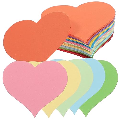 NAMOARLY 100Stücke Herzform Notizpads Selbstklebende Memo Sticker Zufällige für Büro Schule und Kreative Projekte Leicht Abziehbar und Wiederverwendbar NAMOARLY 100Stücke Herzform Notizpads Selbstklebende Memo Sticker Zufällige für Büro Schule und Kreative Projekte Leicht Abziehbar und Wiederverwendbar von NAMOARLY