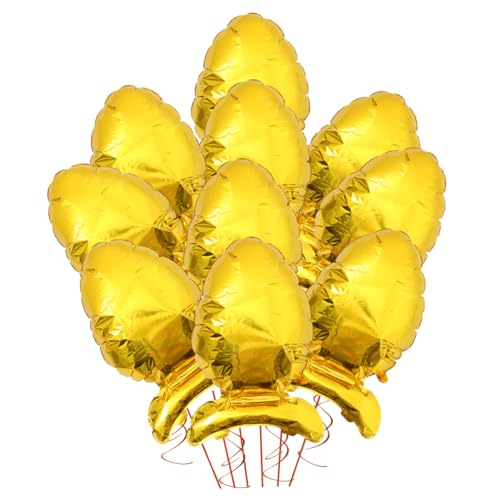 NAMOARLY 10St Osterei-Luftballon aus Aluminiumfolie Eid-Ballons Ballonringe für Bogen Eierballons Clips für Ballonbogen easter teigroller ostern Osterballons Dekorative Luftballons Golden NAMOARLY 10St Osterei-Luftballon aus Aluminiumfolie Eid-Ballons Ballonringe für Bogen Eierballons Clips für Ballonbogen easter teigroller ostern Osterballons Dekorative Luftballons Golden von NAMOARLY