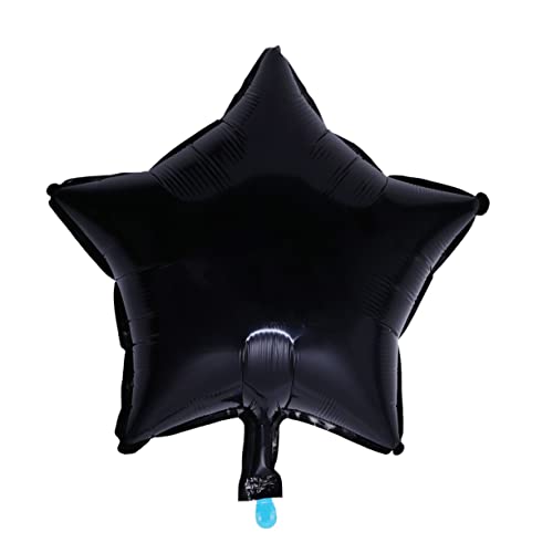 NAMOARLY 10Stücke Schwarze Sternform Folienballons Für Geburtstagsfeiern Valentinstag Hochzeiten Und Partys Luftballons Zur Dekoration Langlebig Und Wiederverwendbar NAMOARLY 10Stücke Schwarze Sternform Folienballons Für Geburtstagsfeiern Valentinstag Hochzeiten Und Partys Luftballons Zur Dekoration Langlebig Und Wiederverwendbar von NAMOARLY