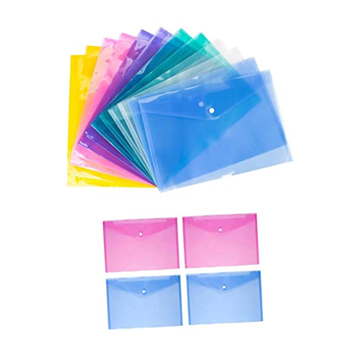 NAMOARLY 12 Stück Dokumentenkoffer Briefumschläge Aktenordner Aus Papier Dateiordner Rosy von NAMOARLY