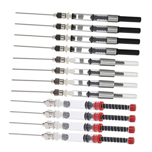 NAMOARLY 12 Stück Nur Stift-tintenabsorber Tinte Für Stifte Tintenstift-nachfüllung Brunnen Tintenaufnahme Für Füllfederhalter Stifttintenfüller Schreiben Tintenfüllung Rostfreier Stahl NAMOARLY 12 Stück Nur Stift-tintenabsorber Tinte Für Stifte Tintenstift-nachfüllung Brunnen Tintenaufnahme Für Füllfederhalter Stifttintenfüller Schreiben Tintenfüllung Rostfreier Stahl von NAMOARLY