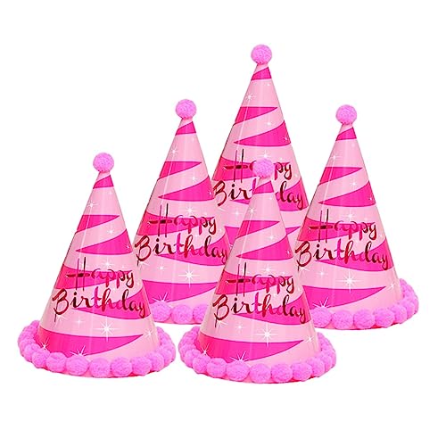 NAMOARLY Kuchengeburtstagsfeierhüte 12St hutschachtel Kappen Partyhüte für Erwachsene Kegelhüte für Geburtstagsfeiern Kuchen Geburtstagshut Regenbogenhut Partyhut Baby Papierhut von NAMOARLY