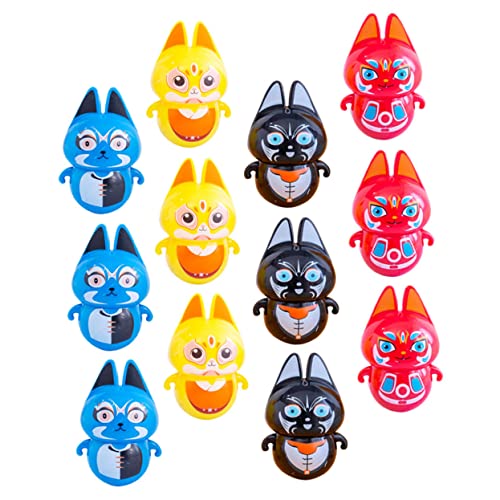NAMOARLY 12Stücke Cartoon Poly Für Wackelnde Tumbler Figuren Als Kindergarten Zufällige Designs Für Home Office Dekoration NAMOARLY 12Stücke Cartoon Poly Für Wackelnde Tumbler Figuren Als Kindergarten Zufällige Designs Für Home Office Dekoration von NAMOARLY