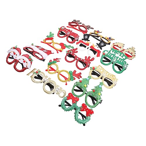 NAMOARLY 15 Stücke Weihnachten Eyewearing Interessante Weihnachtsdekor Kreative Gläser Rahmenbedarf NAMOARLY 15 Stücke Weihnachten Eyewearing Interessante Weihnachtsdekor Kreative Gläser Rahmenbedarf von NAMOARLY