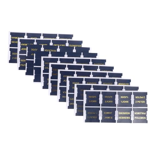 NAMOARLY 1Satz Bibel Index Tabs Leere Etiketten für Studenten Lesezeichen für Bibel Ideal für Bibelstudium Lesen Praktische und Stilvolle Lösung NAMOARLY 1Satz Bibel Index Tabs Leere Etiketten für Studenten Lesezeichen für Bibel Ideal für Bibelstudium Lesen Praktische und Stilvolle Lösung von NAMOARLY