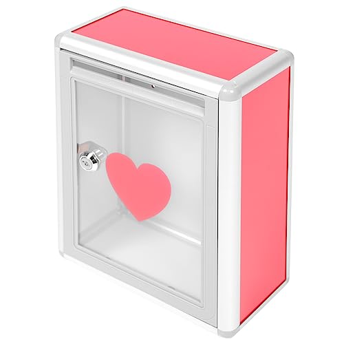 NAMOARLY 1Stück Abschließbare Transparente Vorschlagsbox mit Aluminiumrahmen Vielseitige Briefkasten Lösung für Beschwerden und Spenden Einfach zu Montieren für Wand oder Sicher NAMOARLY 1Stück Abschließbare Transparente Vorschlagsbox mit Aluminiumrahmen Vielseitige Briefkasten Lösung für Beschwerden und Spenden Einfach zu Montieren für Wand oder Sicher von NAMOARLY