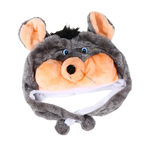 NAMOARLY 1Stück Lustiger Plüsch Hut Für Tierförmiger Partyhut Aus Weichem Material Für Kostümpartys Karneval Und Fotoshootings von NAMOARLY