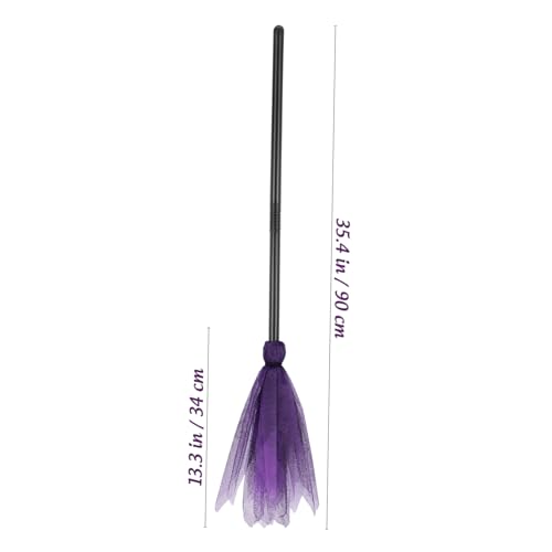 NAMOARLY 2 Stück Halloween Hexenbesen Witch Broom Kostüm Requisiten Cosplay Party Dekoration für Erwachsene NAMOARLY 2 Stück Halloween Hexenbesen Witch Broom Kostüm Requisiten Cosplay Party Dekoration für Erwachsene von NAMOARLY