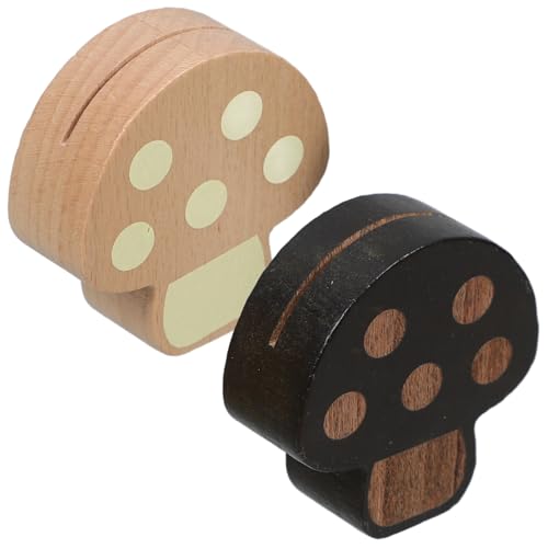 NAMOARLY 2 Stück Holz Kartenhalter Pilz Design Multifunktionale Tischkartenhalter für Fotos Notizen Namenskarten Langlebig Minimalistisches Design für Hochzeit Party Büro NAMOARLY 2 Stück Holz Kartenhalter Pilz Design Multifunktionale Tischkartenhalter für Fotos Notizen Namenskarten Langlebig Minimalistisches Design für Hochzeit Party Büro von NAMOARLY