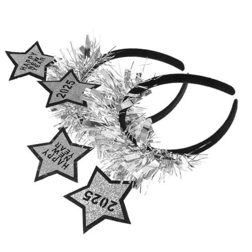 NAMOARLY 2 Stück Mond-neujahrs-stirnband, Neujahrs-stirnband, 2025-themen-stirnband, Neujahrsparty- NAMOARLY 2 Stück Mond-neujahrs-stirnband, Neujahrs-stirnband, 2025-themen-stirnband, Neujahrsparty- von NAMOARLY