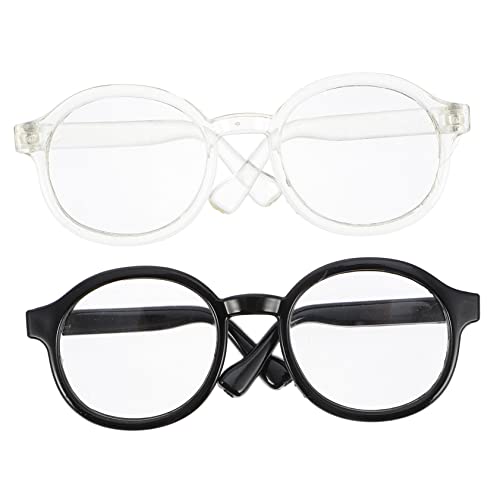NAMOARLY 15–20 cm Puppensonnenbrille -Anziehbrille für Puppen Mini-Brille aus Kunststoff für Spiel- und Anziehspiele für Jungen und Mädchen von NAMOARLY