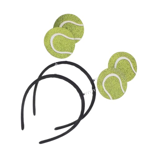 NAMOARLY 2 Stück Sportstirnband Tennis Haarband Frühlingsball Headband Atmungsaktiv Vielseitig für Damen Herren Sportparty und Event NAMOARLY 2 Stück Sportstirnband Tennis Haarband Frühlingsball Headband Atmungsaktiv Vielseitig für Damen Herren Sportparty und Event von NAMOARLY