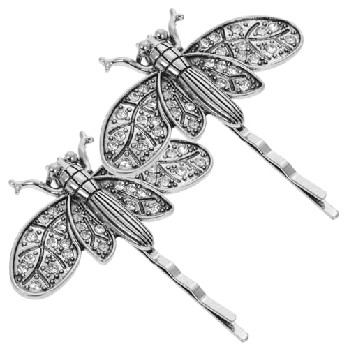 NAMOARLY 2 Stück Vintage Teiliges Libellen Haarschmuck aus Legierung und Rutschfeste Haarklammern für Frauen und Mädchen Minimalistisches Design für Partys und Besondere Anlässe NAMOARLY 2 Stück Vintage Teiliges Libellen Haarschmuck aus Legierung und Rutschfeste Haarklammern für Frauen und Mädchen Minimalistisches Design für Partys und Besondere Anlässe von NAMOARLY