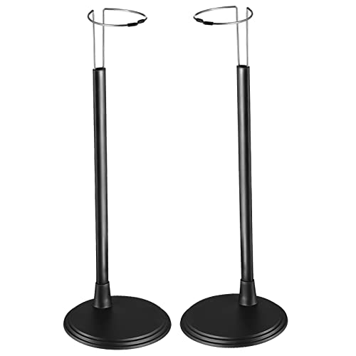NAMOARLY 2 Stück höhenverstellbar schwarz Halter Puppenständer schwarz hoch doll Accessories Puppenständer für Actionfiguren Actionfigurenständer kreativer Puppenstand Rostfreier Stahl von NAMOARLY