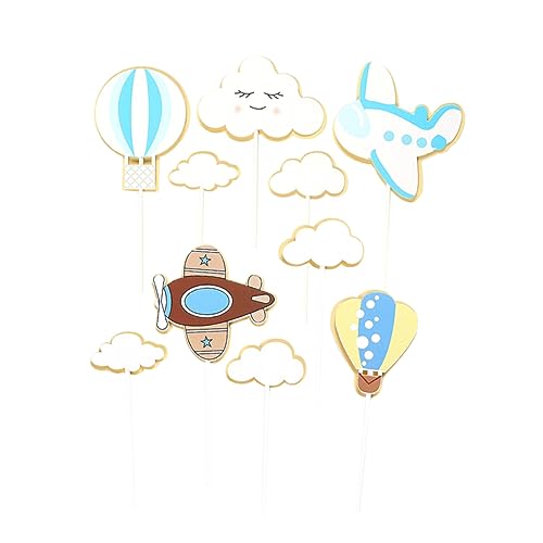 NAMOARLY 20st Baby Geburtstagstorte Topper Party Heißluftballon-kuchenaufleger Wolkenkuchendeckel Cartoon-cupcake-aufsätze Flugzeug Blaue Kuchenpicks Hochzeit Die Wolken Nachtisch Kind NAMOARLY 20st Baby Geburtstagstorte Topper Party Heißluftballon-kuchenaufleger Wolkenkuchendeckel Cartoon-cupcake-aufsätze Flugzeug Blaue Kuchenpicks Hochzeit Die Wolken Nachtisch Kind von NAMOARLY