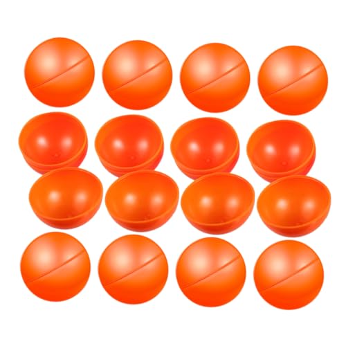 NAMOARLY 20 Stück Tombola-Bingo-bälle: Partyspielbälle, Preisverlosungskugeln, Mini-plastikbälle Für Spieleabende, Große Gruppenaktivitäten, Orange von NAMOARLY