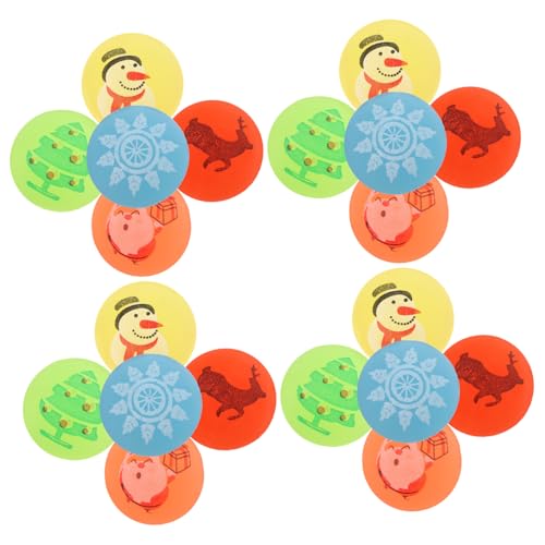 NAMOARLY Im Dunkeln Leuchtende Hüpfbälle Weihnachtsspielzeug 24er-pack 32 Mm Größe für Partyzubehör Weihnachtsdeko Lustige Spiele NAMOARLY Im Dunkeln Leuchtende Hüpfbälle Weihnachtsspielzeug 24er-pack 32 Mm Größe für Partyzubehör Weihnachtsdeko Lustige Spiele von NAMOARLY