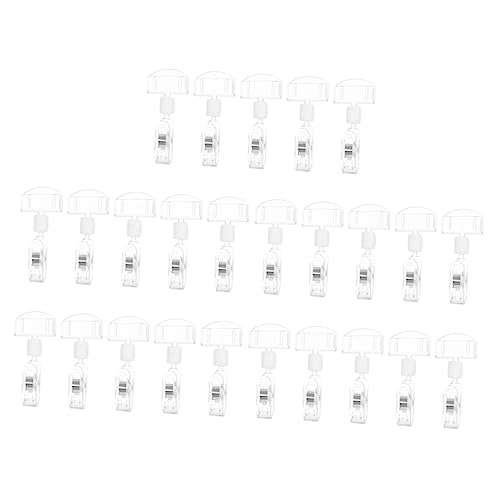 NAMOARLY 25 Stück Pop-werbeclip Clips Anzeigen Etikettenhalter Für Den Einzelhandel Preisschild-clips Clips Für Warenschilder Beschilderung Sale-tag-clips Merchandise-clip-display Mit Acryl NAMOARLY 25 Stück Pop-werbeclip Clips Anzeigen Etikettenhalter Für Den Einzelhandel Preisschild-clips Clips Für Warenschilder Beschilderung Sale-tag-clips Merchandise-clip-display Mit Acryl von NAMOARLY