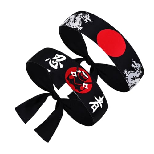NAMOARLY 2St Japanisches Ninja-Kopftuch Karate-Trainingsstirnband dekoratives -Stirnband Hibach Sushi chefkoch ninja stirnband Karate-Kopfband japanisches Karate-Stirnband Polyester NAMOARLY 2St Japanisches Ninja-Kopftuch Karate-Trainingsstirnband dekoratives -Stirnband Hibach Sushi chefkoch ninja stirnband Karate-Kopfband japanisches Karate-Stirnband Polyester von NAMOARLY