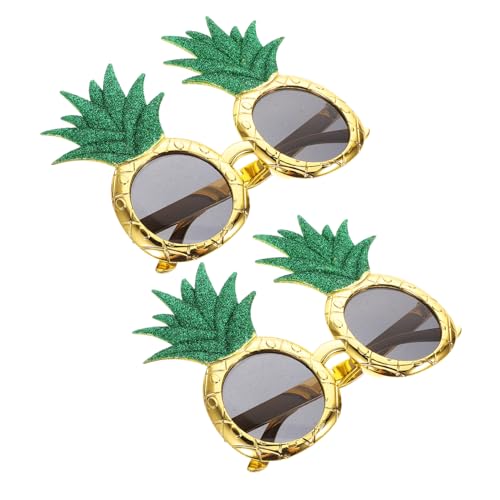 NAMOARLY 2Stücke Ananas Sonnenbrillen Lustige Hawaii Brillen für Kostümpartys Strandfeiern Luau und Geburtstagsfeiern Leicht Langlebig und Einzigartiges Design für Unvergessliche NAMOARLY 2Stücke Ananas Sonnenbrillen Lustige Hawaii Brillen für Kostümpartys Strandfeiern Luau und Geburtstagsfeiern Leicht Langlebig und Einzigartiges Design für Unvergessliche von NAMOARLY