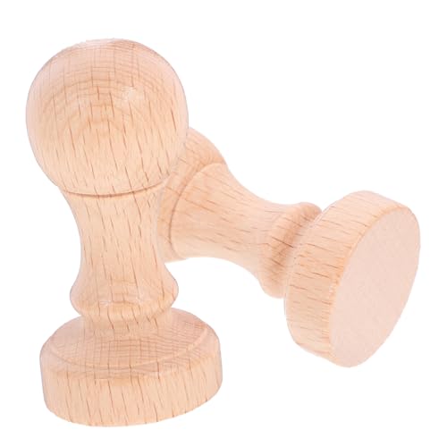 NAMOARLY 2Stücke Holzstempel Für Kreative DIY Projekte Blanko Stempel Schnitzen Für Karten Handbücher Und Kreative Deko Holz Dichtungssiegel Für Bastelarbeiten von NAMOARLY