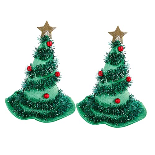NAMOARLY 2stücke Weihnachtsbaum-hut Lustiger Weihnachtskopfschmuck Für Erwachsene Weihnachtsdeko Und Party-requisiten Für Festliche Anlässe Und Feierlichkeiten Einzigartiges Baumdesign NAMOARLY 2stücke Weihnachtsbaum-hut Lustiger Weihnachtskopfschmuck Für Erwachsene Weihnachtsdeko Und Party-requisiten Für Festliche Anlässe Und Feierlichkeiten Einzigartiges Baumdesign von NAMOARLY