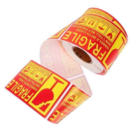 NAMOARLY 300pcs Fragile Aufkleber Pflege Versand Und Verpackungsbezeichnungen Kleber Warnscheiben Für Das Umzug Von Kartonkartonpaket NAMOARLY 300pcs Fragile Aufkleber Pflege Versand Und Verpackungsbezeichnungen Kleber Warnscheiben Für Das Umzug Von Kartonkartonpaket von NAMOARLY