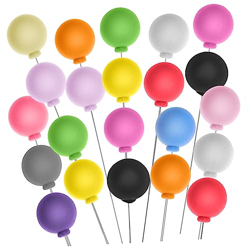 NAMOARLY 30Stücke Mini Schaumkugel Kuchen Dekoration Balls für Geburtstagsfeiern Hochzeiten DIY Kuchen Topper Partybedarf Vielseitige Gestaltungsmöglichkeiten von NAMOARLY