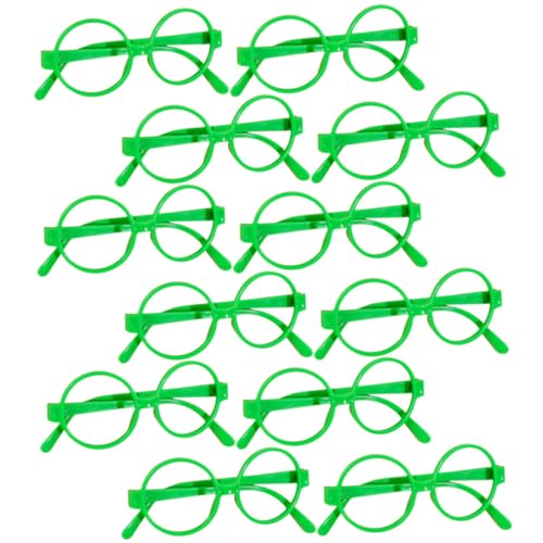 NAMOARLY 30st Rundes Brillengestell Partygeschenke Runden Lupe Gläser Pet Runde Brille Faltbar Retro-brille Rahmen Teenager Jungs Füllstoffe Rave Green Plastik NAMOARLY 30st Rundes Brillengestell Partygeschenke Runden Lupe Gläser Pet Runde Brille Faltbar Retro-brille Rahmen Teenager Jungs Füllstoffe Rave Green Plastik von NAMOARLY