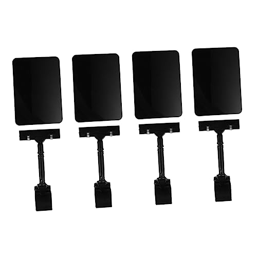 NAMOARLY 4 Stück Preisschildhalter Anzeige Speichern Gemüse Planke Markt Etikettenständer Werbeclip Preisschild-clip Schilderständer Für Den Schreibtisch Black Abs-kunststoffclip NAMOARLY 4 Stück Preisschildhalter Anzeige Speichern Gemüse Planke Markt Etikettenständer Werbeclip Preisschild-clip Schilderständer Für Den Schreibtisch Black Abs-kunststoffclip von NAMOARLY
