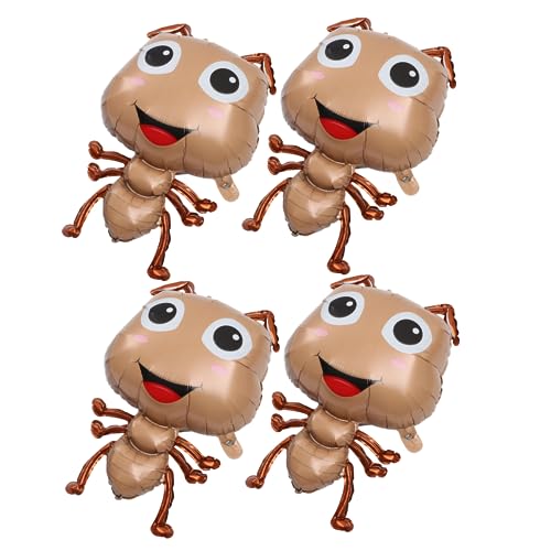 NAMOARLY 4 Stück Tierischer Ballon Luftballons Mit Nutztieren Heliumballon-kit Ballons Für Ballontiere Ameise Luftballons Ballonpumpe Elektrisch Ballon Steht Für Tisch Brown Aluminiumfolie NAMOARLY 4 Stück Tierischer Ballon Luftballons Mit Nutztieren Heliumballon-kit Ballons Für Ballontiere Ameise Luftballons Ballonpumpe Elektrisch Ballon Steht Für Tisch Brown Aluminiumfolie von NAMOARLY