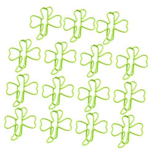 NAMOARLY 45 Stück Teiliges Kleeblatt Büroklammer Kreative Lesezeichen Clips Praktische Testpapier Klammern Bunte Papierclips für Dokumente und Bücher Geeignet Zufällige Zufällige Farbe NAMOARLY 45 Stück Teiliges Kleeblatt Büroklammer Kreative Lesezeichen Clips Praktische Testpapier Klammern Bunte Papierclips für Dokumente und Bücher Geeignet Zufällige Zufällige Farbe von NAMOARLY