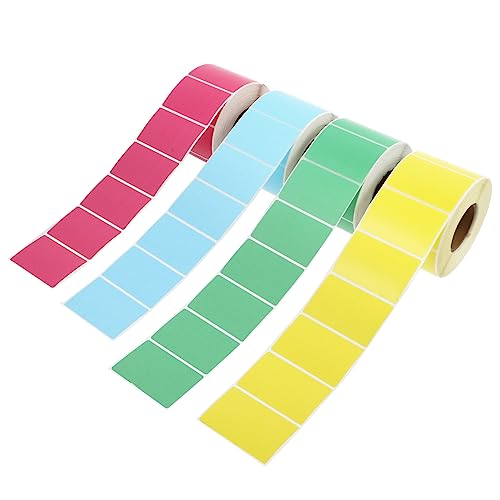 NAMOARLY 4Rollen Selbstklebende Adressetiketten Wasserfeste Markierungsetiketten für Organisation und Etikettierung für Dokumente und Behälter NAMOARLY 4Rollen Selbstklebende Adressetiketten Wasserfeste Markierungsetiketten für Organisation und Etikettierung für Dokumente und Behälter von NAMOARLY