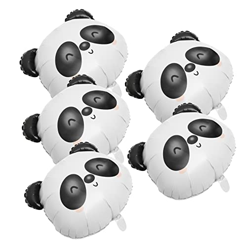 NAMOARLY 5 Stück Panda-ballon Party Aufblasbarer Folienballon Dekorativer Luftballon Exquisites Ballondekor Cartoon-panda-aufblasbare Luftballons Panda-modellierballons Aluminiumfolie NAMOARLY 5 Stück Panda-ballon Party Aufblasbarer Folienballon Dekorativer Luftballon Exquisites Ballondekor Cartoon-panda-aufblasbare Luftballons Panda-modellierballons Aluminiumfolie von NAMOARLY