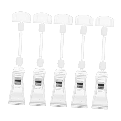 NAMOARLY 5 Stück Werbemappe Aus Acryl Stand Anzeige Einzelhandel Halter Markt Schild Inhaber Werbeclip Preisklammer Transparentes Neues Material NAMOARLY 5 Stück Werbemappe Aus Acryl Stand Anzeige Einzelhandel Halter Markt Schild Inhaber Werbeclip Preisklammer Transparentes Neues Material von NAMOARLY